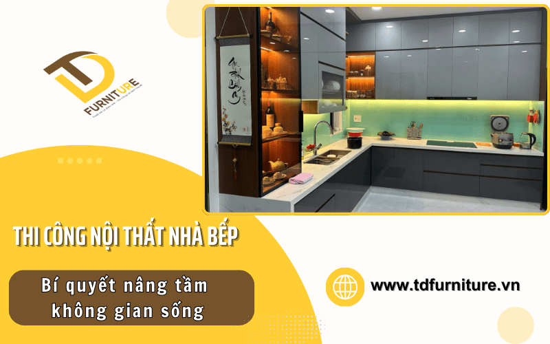 Thi công nội thất nhà bếp